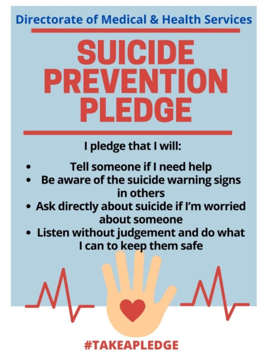 Suicidal Prevention Day